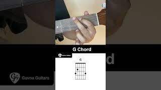 How To Play The G Chord On Guitar - Guvna Guitars