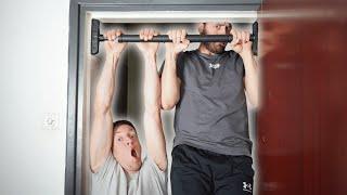 PullUp & Dip Telescopic Door Pull-up Bar Review | No Screws Needed!