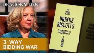 The Dragons Go To War Over 'The Drinks Bakery' | Dragons' Den