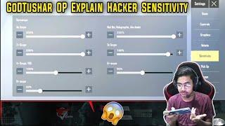 GoDTushar OP Explain Hacker Like Sensitivity  || Best Sensitivity Pubg Mobile Lite || GoDPraveen YT