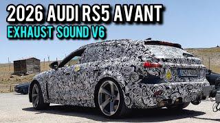 SPIED 2026 AUDI RS5 AVANT! (*V6 PHEV +500CV*)