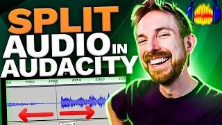 How to Split Audio in Audacity? | Audacity Tutorial For Beginners