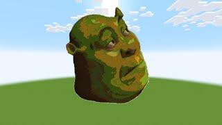 how to make shrek in minecraft