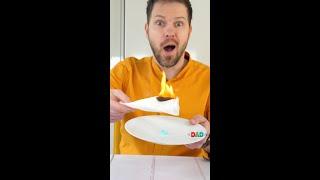 How Hand Sanitiser Lights Paper on Fire | Debunking Viral Science Experiment