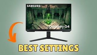 Samsung Odyssey G4 Best Settings