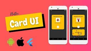 Flutter Card Animation UI Example | Flutter Packages | Flutter Tutorials