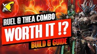 IS THE COMBO WORTH IT !? | Ruel The Huntmaster & Thea The Tomb Angel | RAID: Shadow Legends