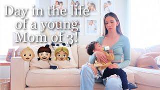 DAY IN THE LIFE OF A MOM OF 3!