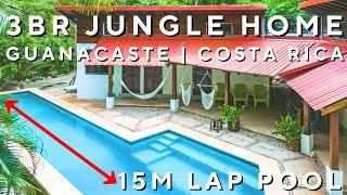 3BR Jungle Home & Lap Pool | Unique Guanacaste Costa Rica Real Estate