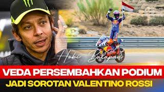 veda ega pratama sukses persembahkan podium 4 rbrc san marino~langsung jadi sorotan valentino rossi