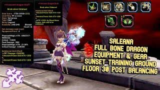 Saleana Full Bone Dragon Gear Sunset Training Ground F30 Post Balancing 2nd Specialization Build