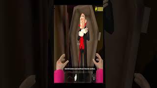 Miss Teacher against Dracula in Scary Teacher 3D House Update Game