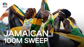 Shelly-Ann Fraser-Pryce leads Jamaican 100m sweep  | World Athletics Championships Oregon 22