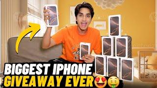 BIGGEST GIVEAWAY OF IPHONE 16 PRO AND 16 PRO MAX  | 8X | UNBELIEVABLE |