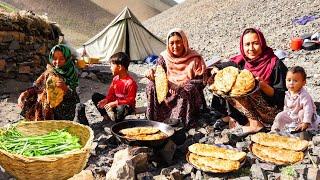 Organic Life and Survive in the Wilderness | Shepherd Mother Cooking Organic Village Style Food