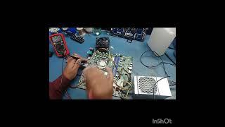 HOW TO REPAIR NOT POWERING ON LENOVO IB250MH UPDATE GENERATION DESKTOP MOTHERBOARD