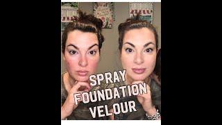 Younique Spray Foundation - Velour - tutorial #younique #sprayfoundation