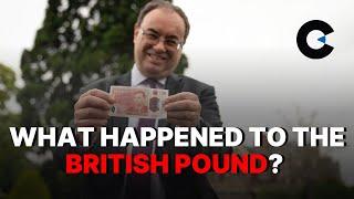 Did the Bank of England's governor Andrew Bailey cause the British pound to fall?