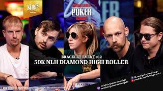  WSOPE 2024: Final Day of WSOP Europe €50k NLH Diamond High Roller Event #12 live from King's 