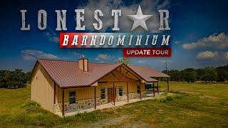 Lonestar Barndominium Home Update Tour | Texas Best Construction