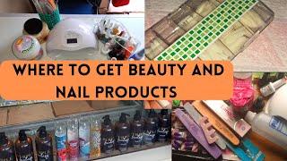 Where to get NAILS and Beauty Products at affordable prices/Dubois nairobi/perida centre