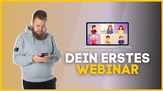 Tutorial: In nur 10 Minuten dein erstes Webinar erstellen