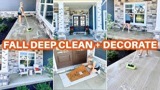 NEW!  FALL DEEP CLEAN WITH ME | HOURS OF CLEANING MOTIVATION | FALL DECOR 2023 |HOMEMAKING CLEANING