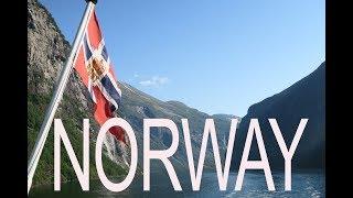 Road trip in west Norway 4K Drone