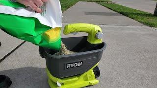 Ryobi 18V One Gallon Seed and Fertilizer Broadcast Spreader Review