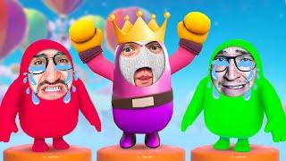 КАК ЖЕ АНДРЕЯ БЕСЯТ ДЕТСКИЕ ИГРЫ ГДЕ ОН НЕ ВЫИГРЫВАЕТ! ЛЮТЫЙ УГАР FALL GUYS!