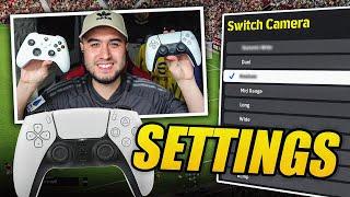 EFOOTBALL 2025 BEST CONTROLLER & CAMERA SETTINGS - For Competitive Players