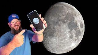 How to take photos of the moon with the iPhone 16 Pro