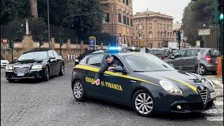 Scorta Guardia di finanza presidente NIGER Bazoum/MOTORCADE Tributary Police president of Niger