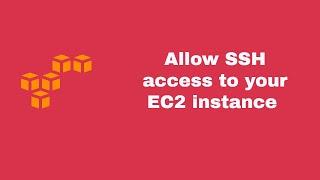 Allow SSH access to any IP to your EC2 instance