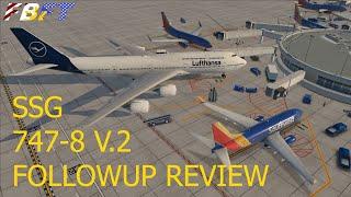 SSG 747-8 v2 | FOLLOW UP Review | Xplane 11