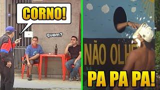 As Pegadinhas Mais ABSURDAS da TV Brasileira!