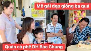 Danh hài Bảo Chung ngưng bán cơm tấm về mở quán Cà phê,con trai út bộc lộ năng khiếu hài hước như ba