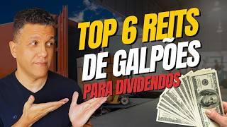 6 REITs de GALPÕES que PAGAM DIVIDENDOS na Bolsa Americana