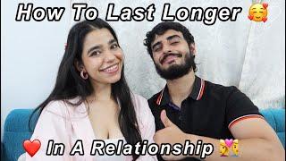 How To Last Longer In A Relationship ‍️‍️ #couplequestions