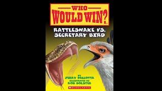 Who Would Win? - Rattlesnake vs Secretary Bird by Jerry Palotta