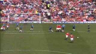 Beckham Free kick vs Aston Villa