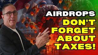 🪂 Crypto Airdrops: What You Need to Know About Taxes! 🪂