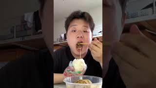 #大学生活 饭团回来喽，上完课真的好饿的哦#美食vlog #夜宵 #大学食堂 #深夜放毒