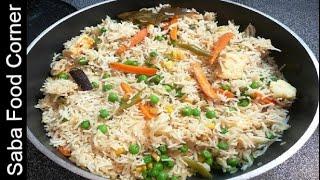 Delicious Chinese Veg Biryani | You have never eaten before | Saba Food Corner