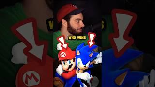 Mario Vs Sonic the Ultimate Battle #supermario #sonicthehedgehog #smashbrosultimate #nintendo #games