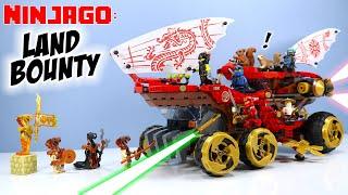 LEGO Ninjago Land Bounty Set Speed Build Review 70677