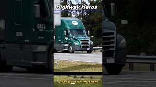 Green Freightliner Cascadia RL Carriers Double