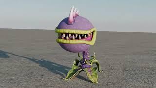 Chomper Animation test (PvZ GW)