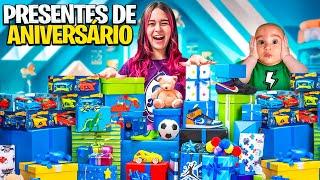 TUDO O QUE O DAVI GANHOU DE ANIVERSÁRIO *1 ano