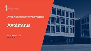 JYU avoin yliopisto: Avoimuus